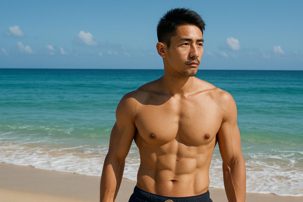 筋肉男性