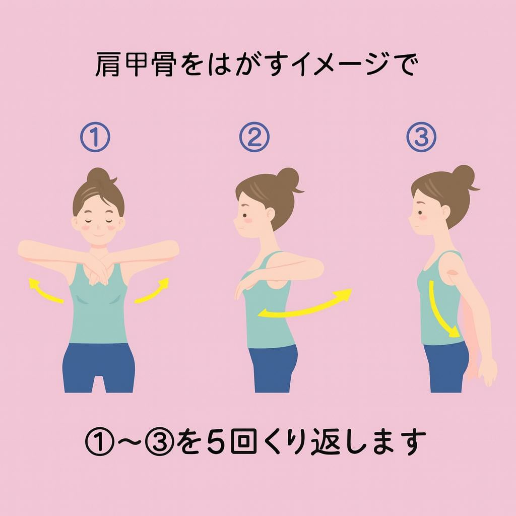 肩甲骨剥がし